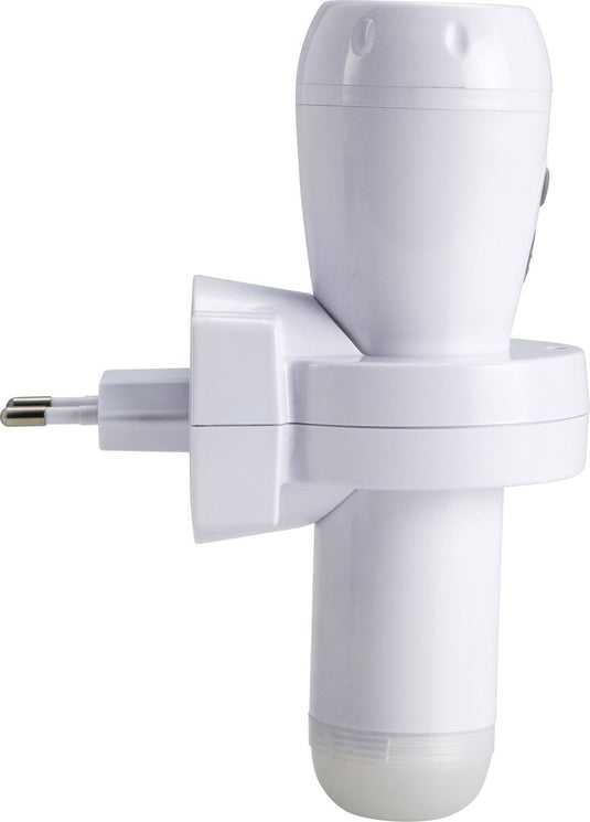 Alecto led zaklamp - noodverlichting - automatisch aan bij stroomuitval - noodpakket - atl-110 - wit