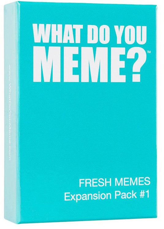Megableu what do you meme? english expansion pack - uitbreiding - kaartspel - spelletjes voor volwassenen - fresh memes