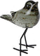 Van manen sculptuur vogel decoratie glas groen 11x8x14cm.