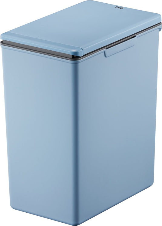 Eko - morandi touch 20 liter - plastic - blauw - prullenbak
