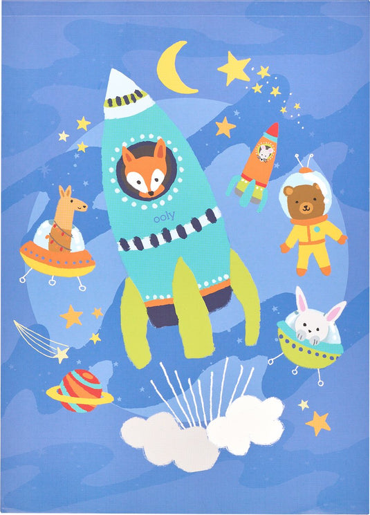 Ooly doodle pad duo schetsboek space critters