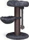 Beeztees ramiro - krabpaal - grote krabpaal - xl - grijs - 70x70x120 cm