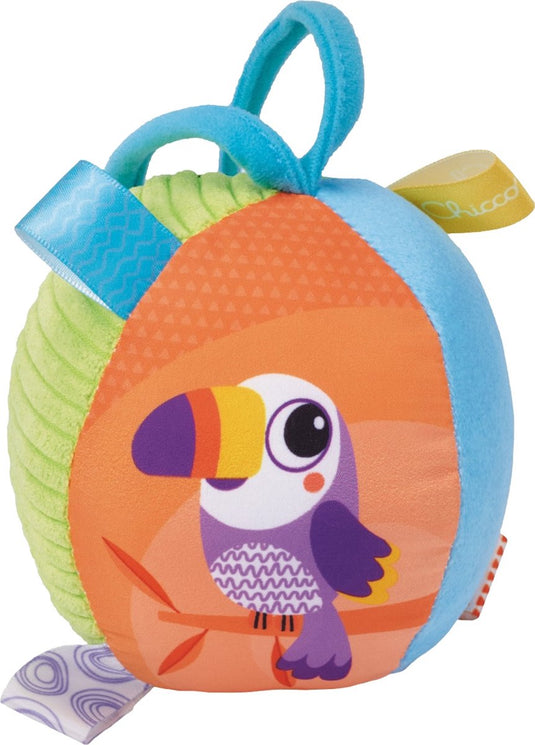 Chicco sensory dieren speelbal buggyspeeltje 11565000000