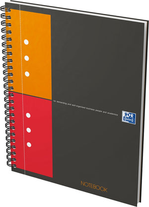 Oxford 5 x spiraalblok international notebook a5+ ruit 5mm