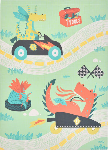 Ooly - doodle pad duo schetsboek drakenracebanen - schetsboek voor kinderen - draken kleurboek