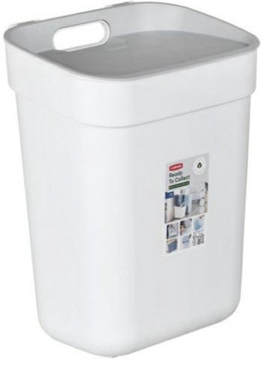 Curver ready to collect prullenbak - 10l - wit