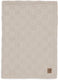 Jollein baby deken wieg - 75x100cm - box knit - warm sand