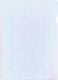 Kangaro l-map a4 - pp 140 micron - transparant glashelder - 100 stuks - k-34020