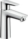 Hansgrohe talis e - wastafelmengkraan - ééngreeps bediening - coolstart energiebesparend - zonder waste - 110mm maat - chroom
