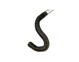 Tecora  e stuurlint confort naturel, ø2,5x30mm, 1.8m, zwart