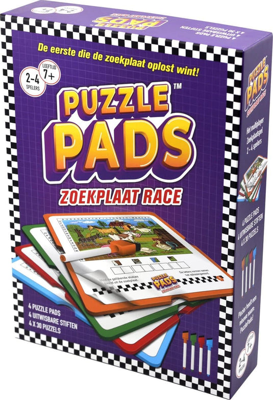 Puzzle pads zoekplaatje de 1e die de zoekplaat oplost wint