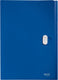 Leitz recycle projectmap a4 - met 5 vakken - 80% gerecycled post-consumer plastic - blauw