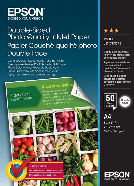 Epson papier c13s400059 50 lakens