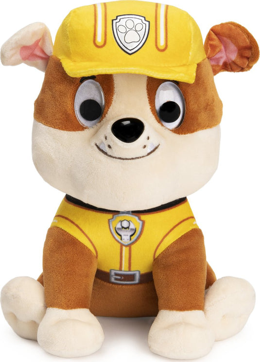 Paw patrol - rubble - knuffel - 23 cm