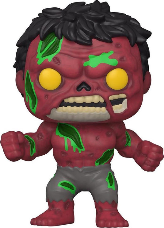 Funko marvel zombies pop vinyl: zombie red hulk