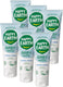Happy earth bundel zink billencrème baby kids - 100% natuurlijk - microplasticvrij - babyverzorging – parfumvrij - met zinkoxide – luierzalf – geschikt voor pasgeborenen – 6 x 75ml - voordeelverpakking