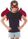 Little adventures - rode draak - vleugel masker set
