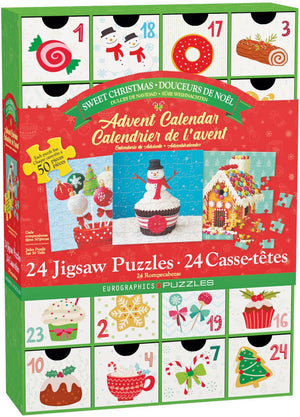 Eurographics - kerstsnoepjes [christmas sweets] - 12×50 stukjes 12.5×12.5cm (b×h) - adventskalender