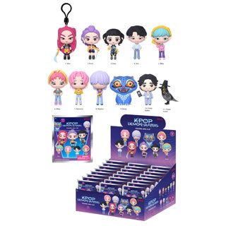 Load image into Gallery viewer, Kpop demon hunters 3d faom bag clip | 24 stuks
