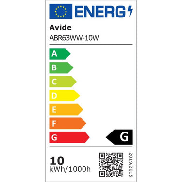 Avide led r63 10w, e27 fitting 3000 kelvin warmwit 830 lumen