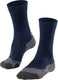 Falke tk2 cool anti-blaar dik lyocell functioneel materiaal wandelsokken dames blauw - maat 39-40