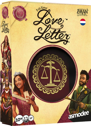 Z-man games love letter - kaartspel (nieuwe editie)