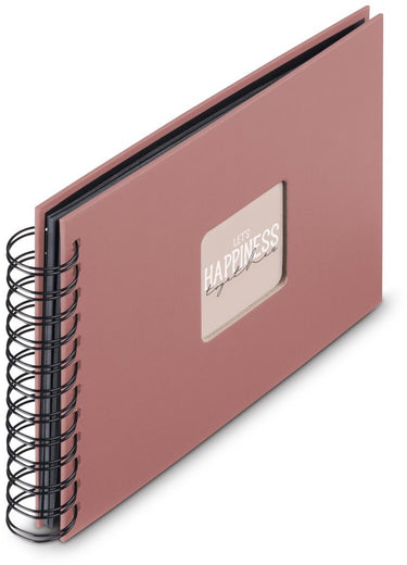 Hama spiraal fotoalbum - fine art - 24x17 - 50 pagina's - terracotta