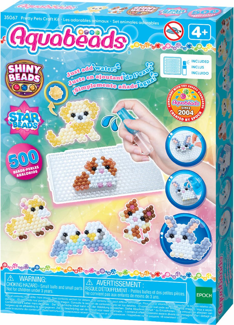 Load image into Gallery viewer, Aquabeads de schattige dieren set- startset- complete set 500 parels in 21 kleuren
