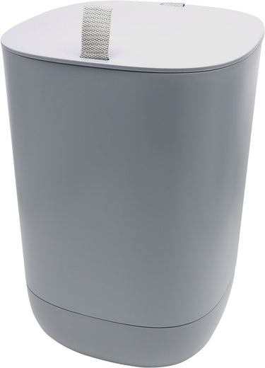 Nature - bokashi compostbak - h35 x 24 x 25,7cm - grijs - 10,6l - voor in de keuken