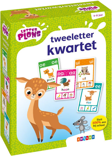 Zwijsen letterplons tweeletterkwartet