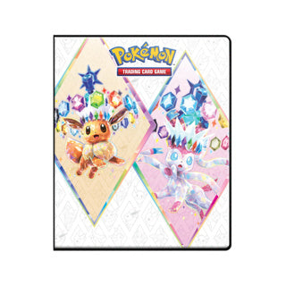 Load image into Gallery viewer, Pokémon tcg sv 8.5 prismatic evolutions 9-pocket verzamelmap | 2 stuks
