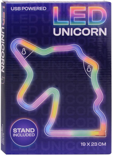 Johntoy eenhoorn regenboog lamp met usb