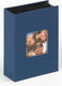 Walther fun - fotoalbum insteek - 100 foto's 10x15 cm - blauw - linnenstructuur