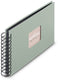 Hama spiraal fotoalbum - fine art - 24x17 - 50 pagina's - salie