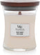 Woodwick hourglass medium geurkaars - white honey - 60 branduren
