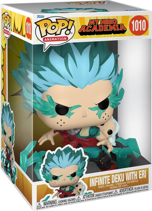 Funko my hero academia verzamelfiguur super sized jumbo pop! infinite deku 25 cm multicolours