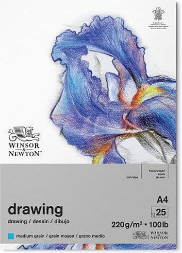 Winsor newton tekenblok medium korrel a4