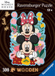 Ravensburger houten puzzel disney mickey minnie mouse - legpuzzel - 300 stukjes