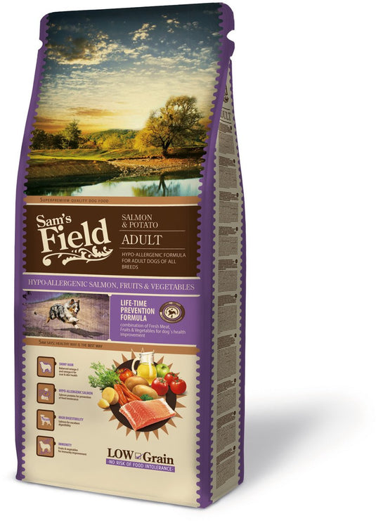 Sam's field adult - zalm aardappel - 13 kg