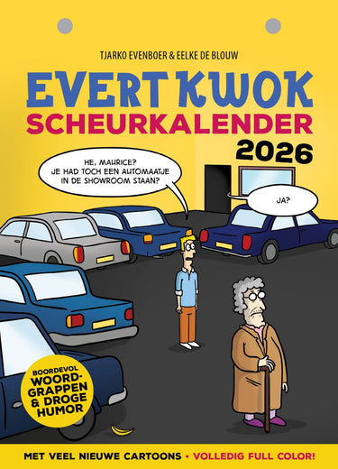 Evert kwok scheurkalender - 2026