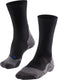 Falke tk2 cool anti-blaar dik lyocell functioneel materiaal wandelsokken dames zwart - maat 41-42