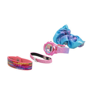 Accutime - lcd barbie horloge met accessoires