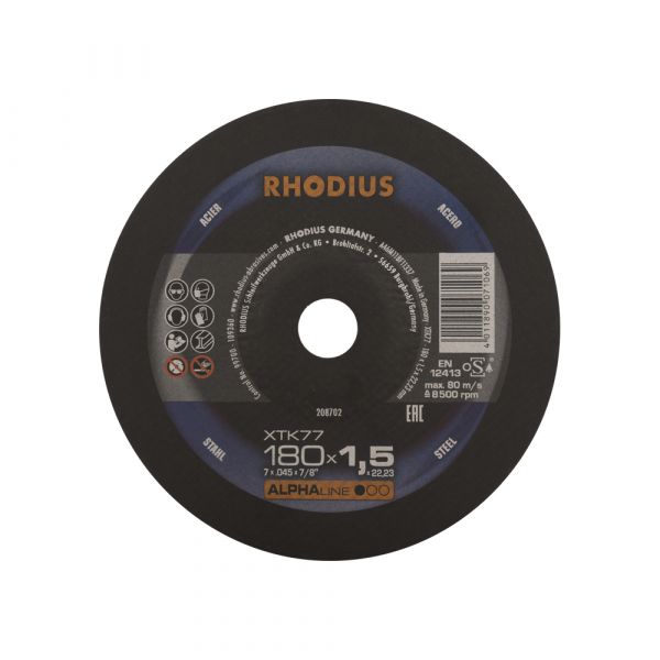 Load image into Gallery viewer, Doorslijpschijf 180x1.5 metaal
