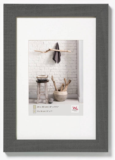 Walther home - houten lijst - fotoformaat 20x30 cm - grijs