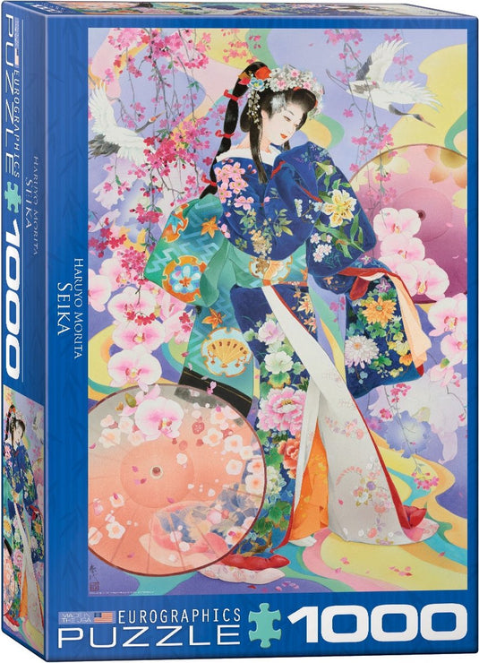 Eurographics - seika - haruyo morita - 1000 stukjes 48×68cm (b×h) - legpuzzel