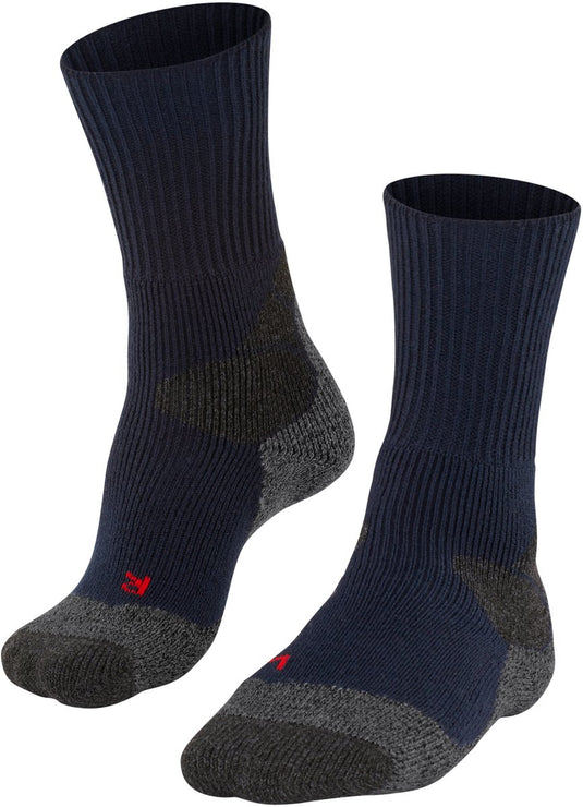 Falke tk-x expedition ultra dikke padding wol functioneel materiaal wandelsokken heren blauw - maat 39-41