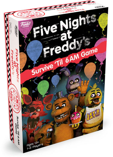Funko games five nights at freddy's - survive 'til 6am game - bordspel - coöperatief spel