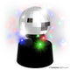 Partyfun lights tafellamp mini mirror disco led multi colour werkt op 3xaa batterijen en usb roterend