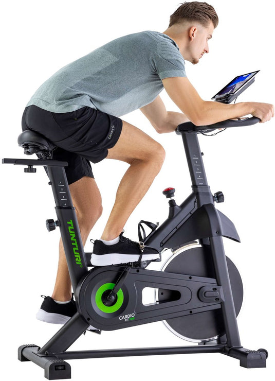 Tunturi cardio fit s20 sprinter bike - fitness fiets – indoor fietstrainer - bluetooth - manuele weerstand - incl gratis app