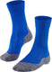 Falke tk5 anti-blaar dun wol functioneel materiaal wandelsokken heren blauw - maat 39-41